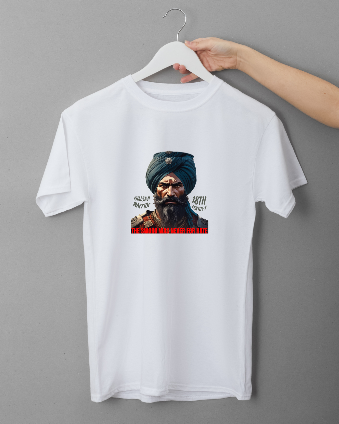 KhalsaJi Warrior 18th Century - Unisex Standard Crew T-Shirt